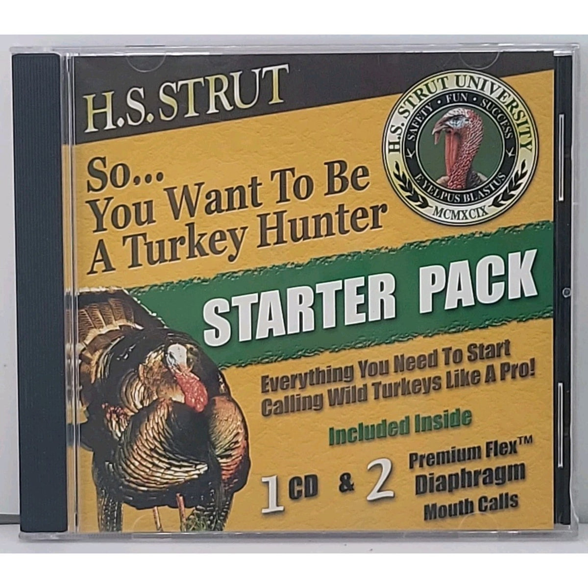 H.S. Strut So You Want To Be A Turkey Hunter Starter Pack CD
