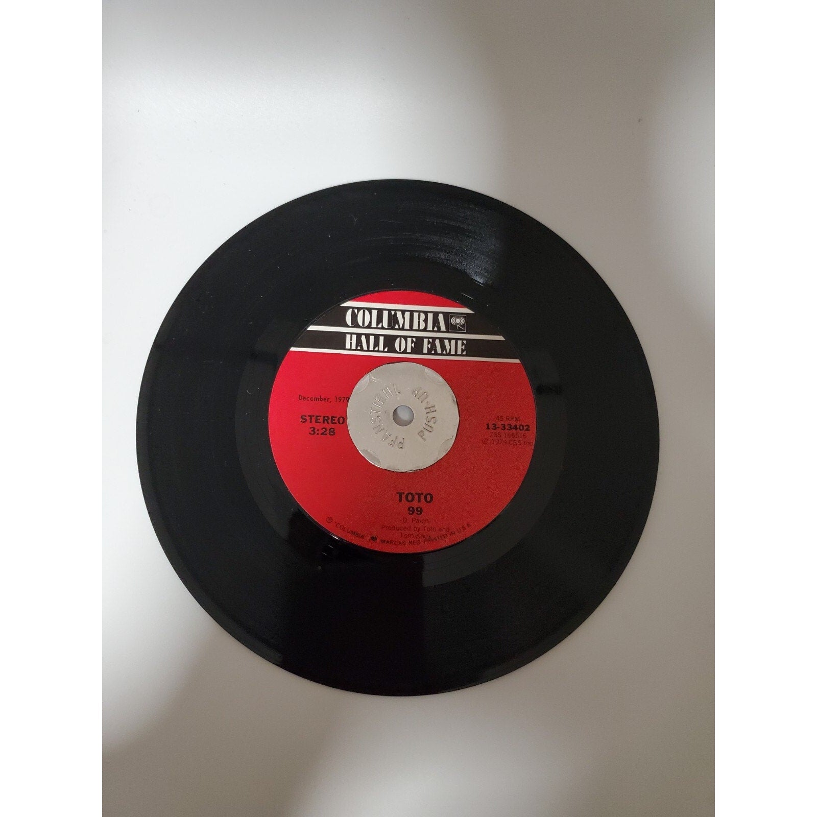 Toto - I'll Survive the Love - 45RPM Record - Singles