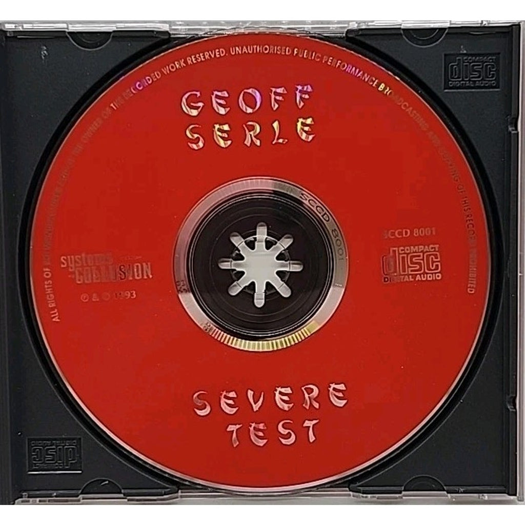Severe Test by Geoff Serle (CD, 1993, Systems Collusion)