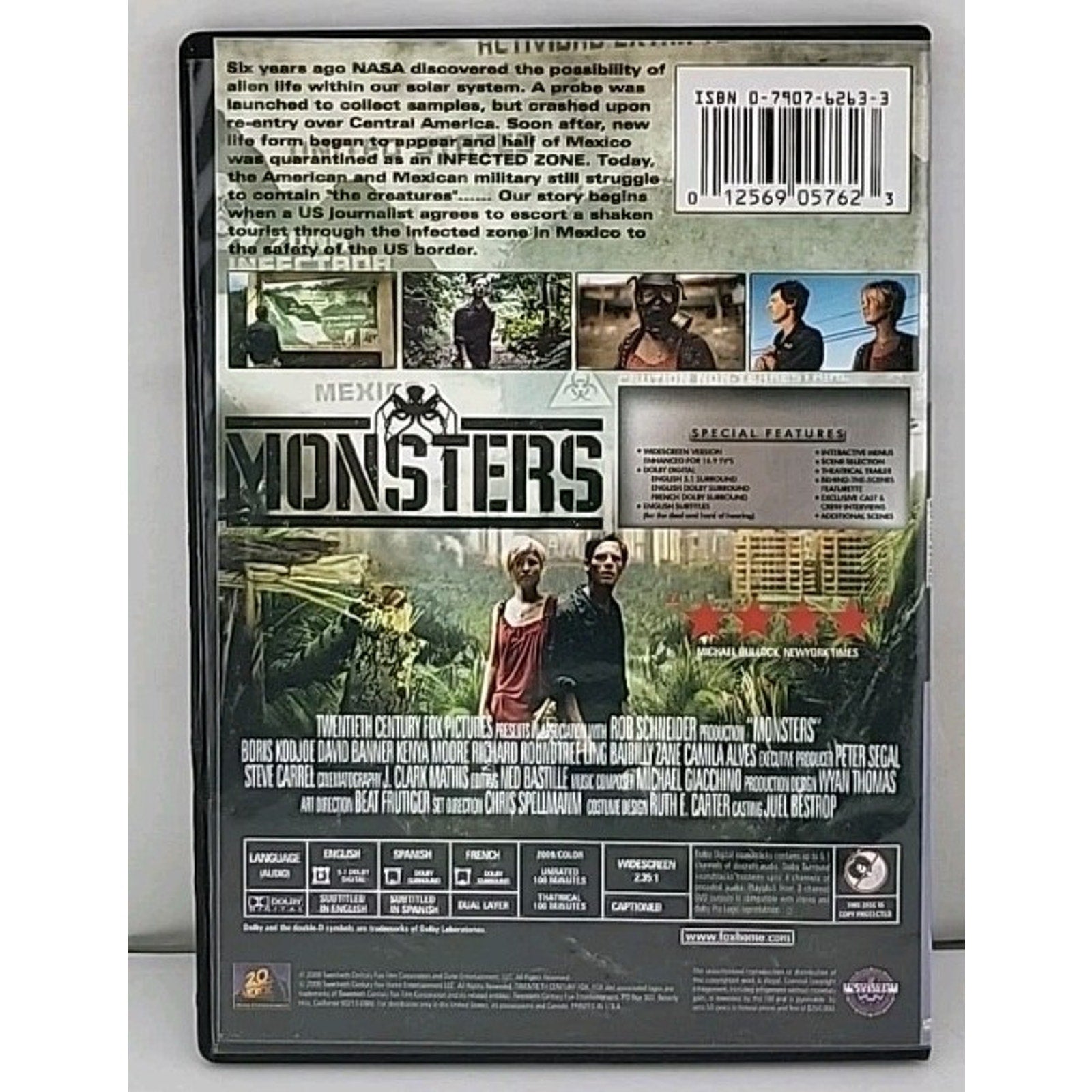 Monsters (DVD, 2010)