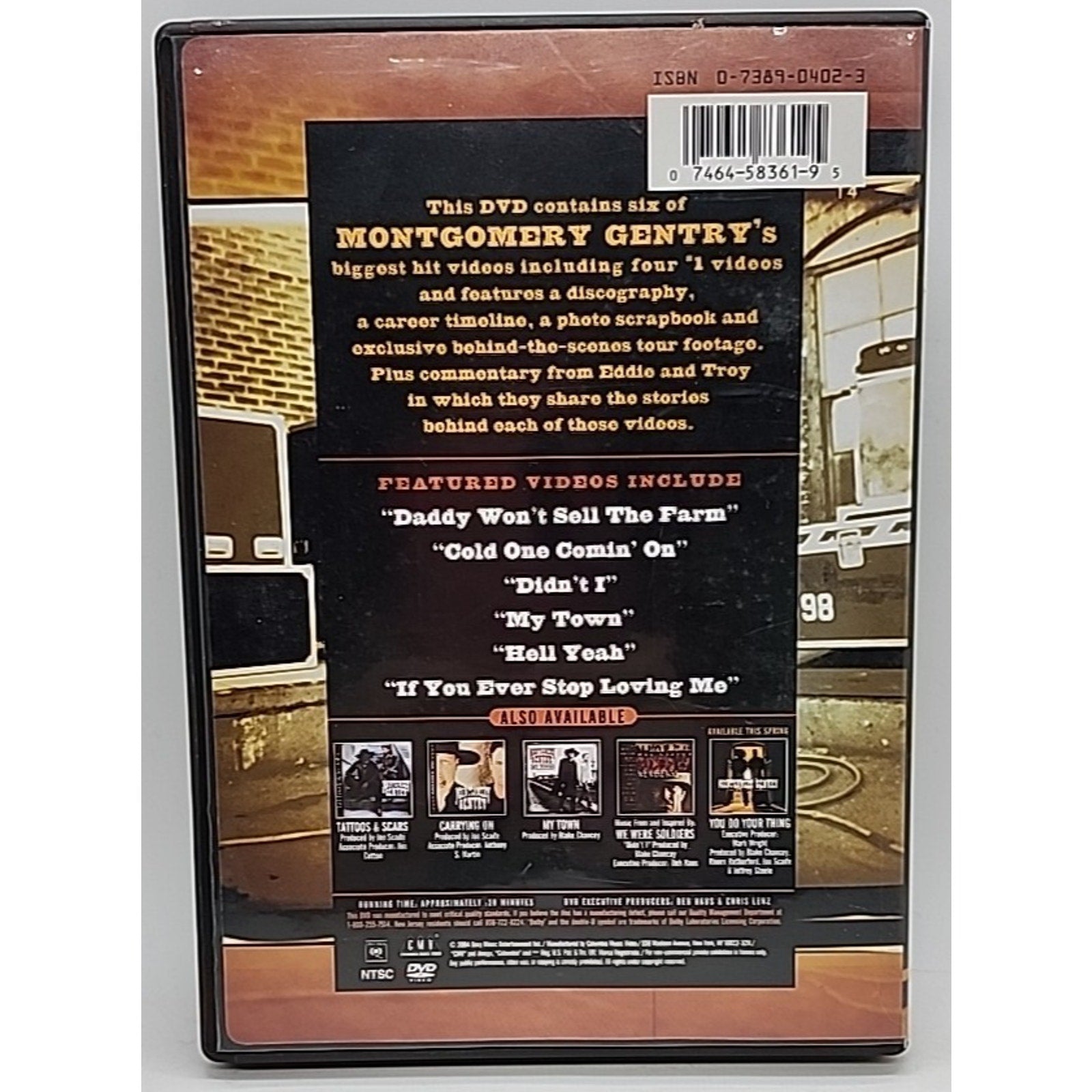 Montgomery Gentry - Do Your Own Thing (DVD, 2004)
