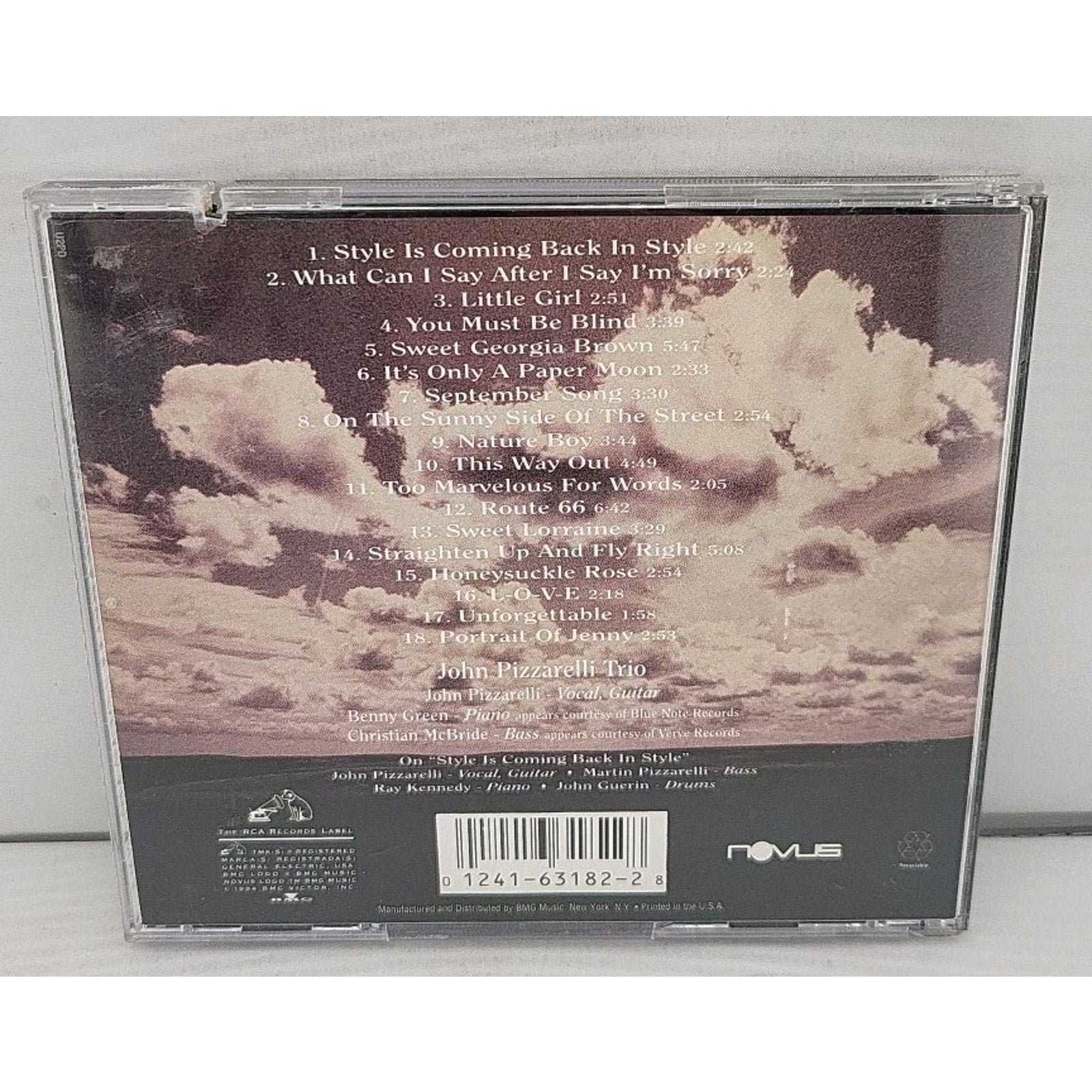 Dear Mr. Cole by John Pizzarelli (CD, 1995)