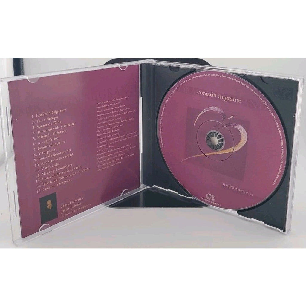 Corazon Migrante CD - Gabriela Aravel