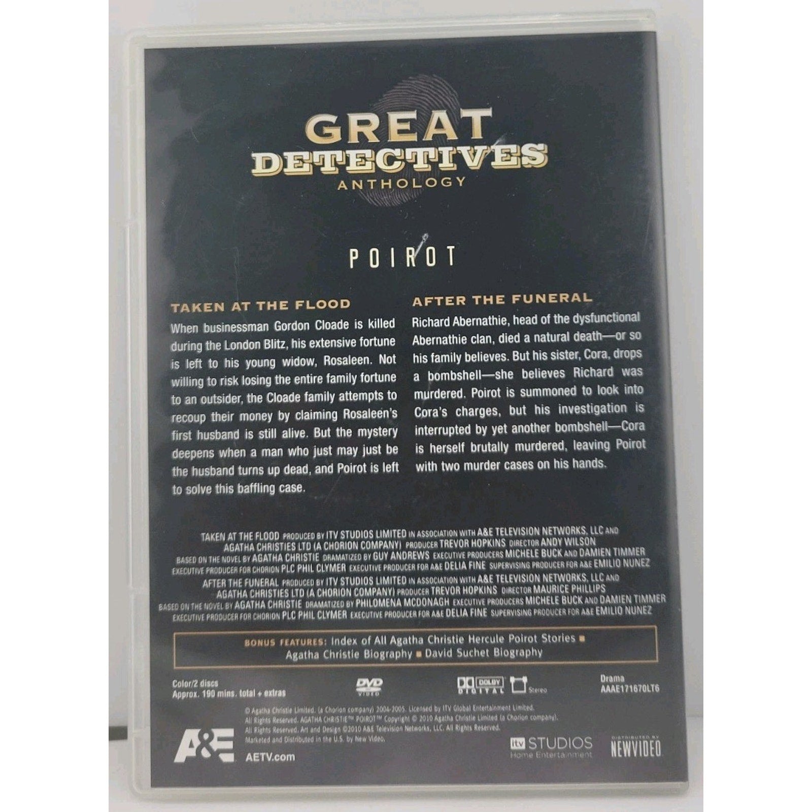 Great Detectives Anthology Discs 10 & 11 DVD