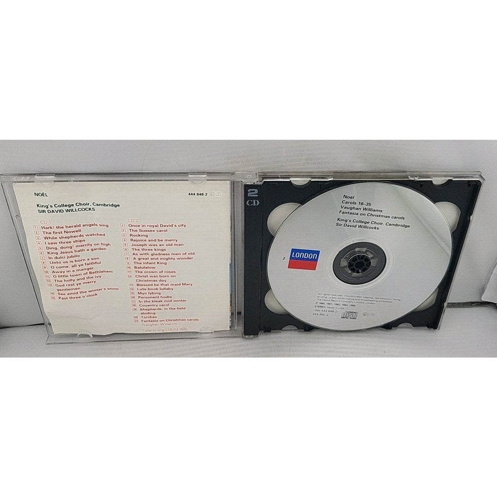 Noel-Xmas at Kings by Willcocks / Choir of Kings College (CD, 1995) Disc 2 Only