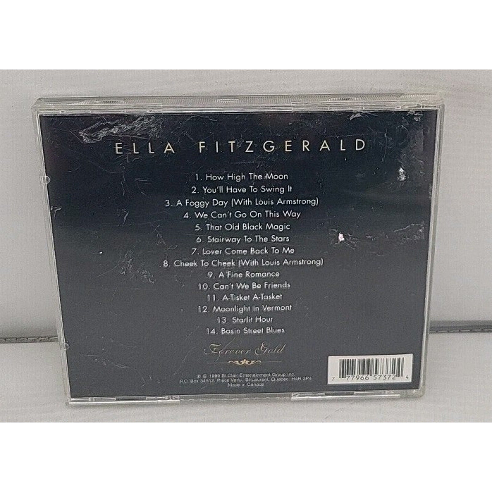 Forever Gold by Ella Fitzgerald (CD, 1999)