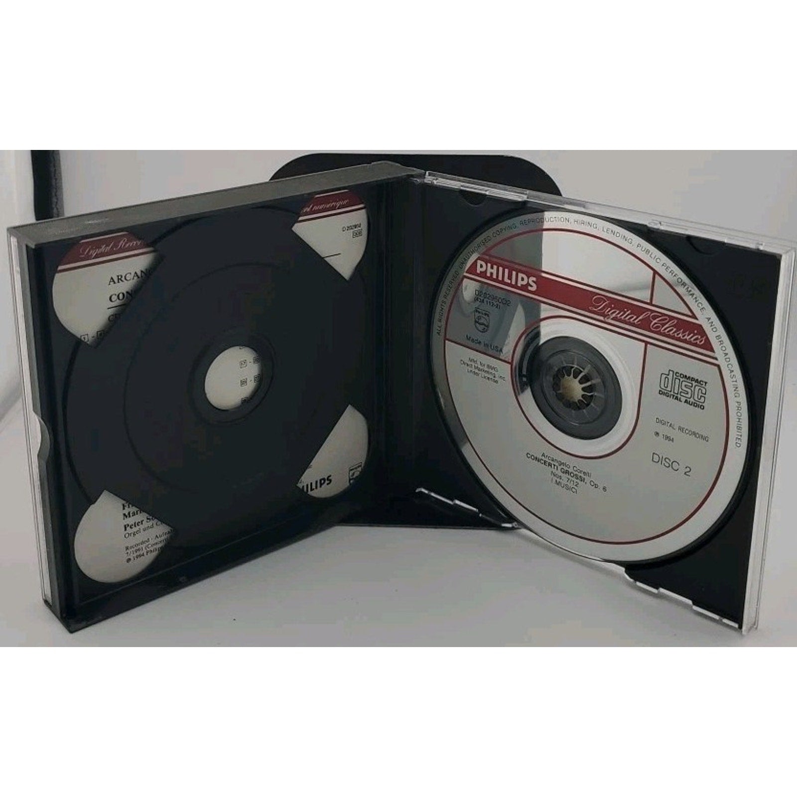 Corelli Concerti Grossi OP 6 I Musici CD 2 Discs