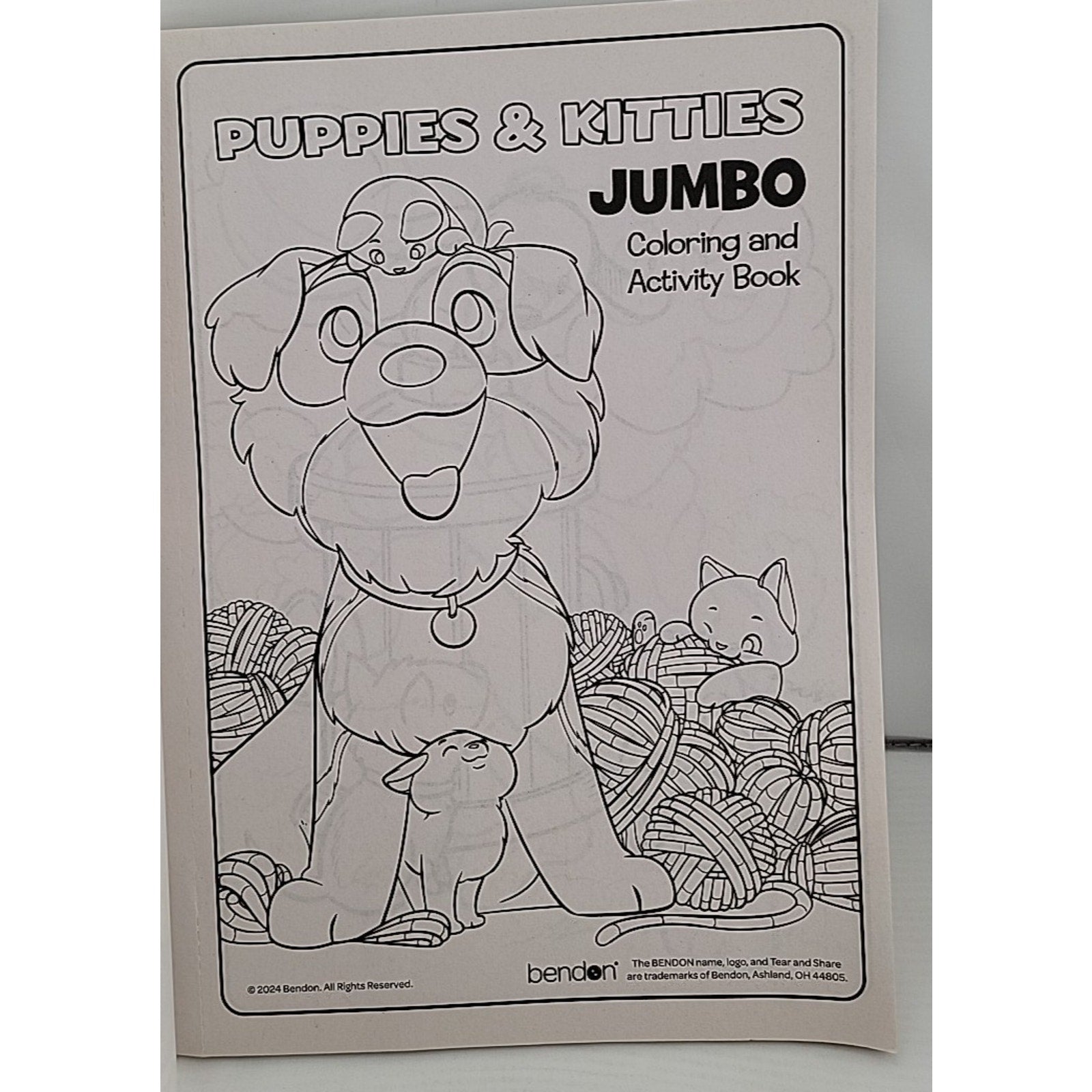 Puppies & Kitties Jumbo Coloring And Activity Book