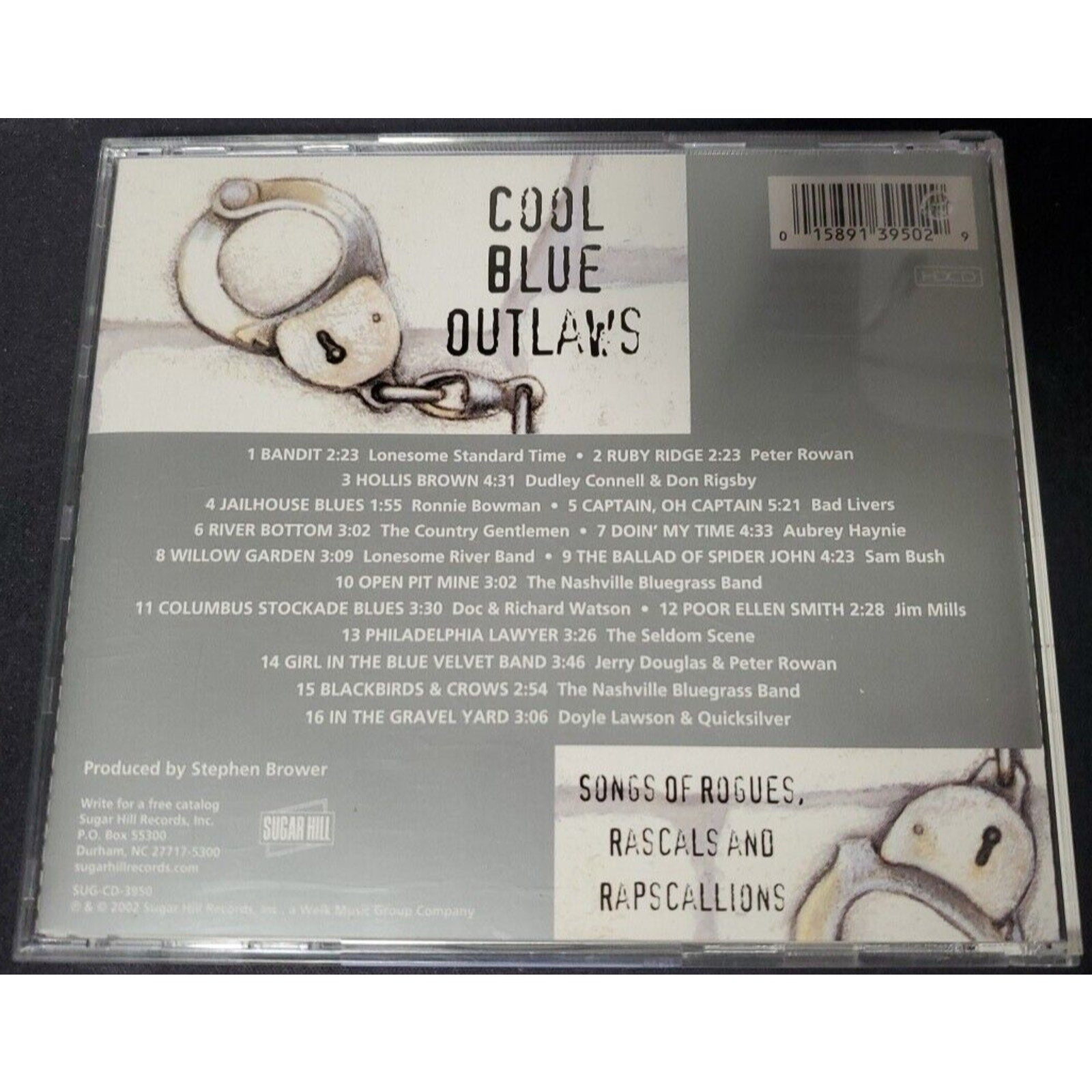 Various Artists : Cool Blue Outlaws: Songs of Rogues Rasca (CD)