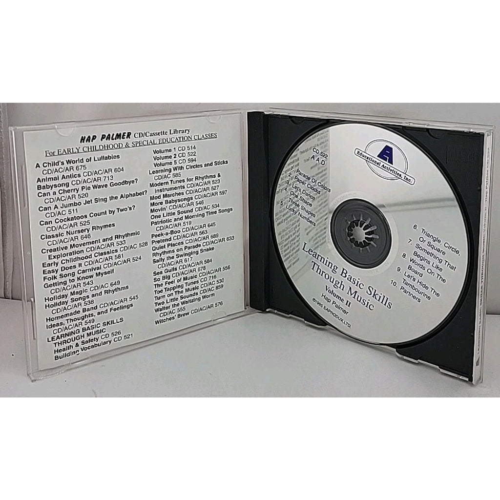 Learning Basic Skills Through Music-Vol. 2 by Palmer, Hap (CD, 1987)