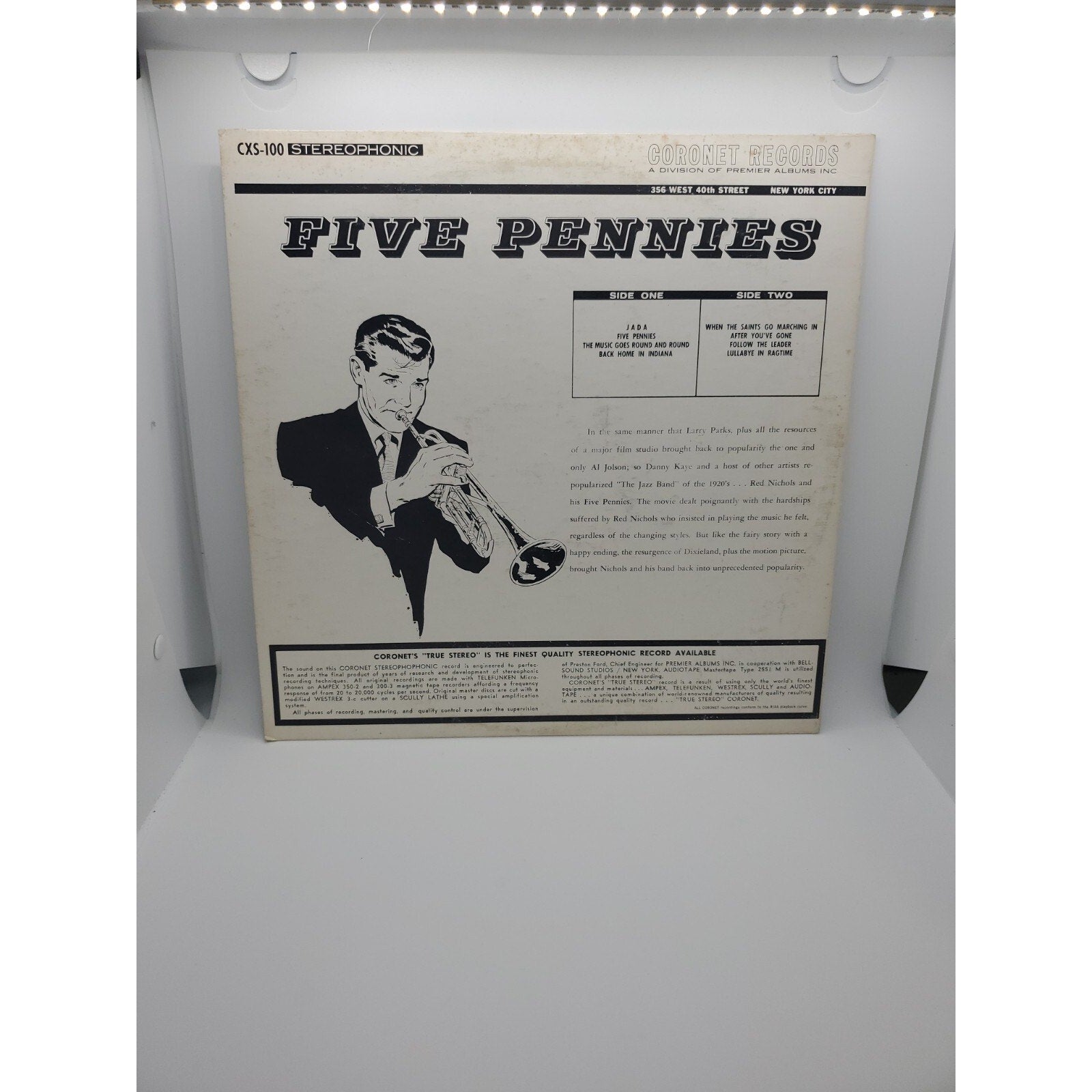 Music From Five Pennies by Bob Freedman Orchestra (Record)
