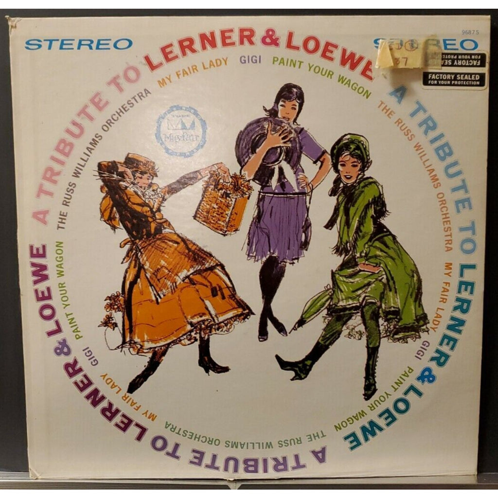 A Tribute to Lerner & Loewe- The Russ Williams Orchestra Vinyl LP Album Record