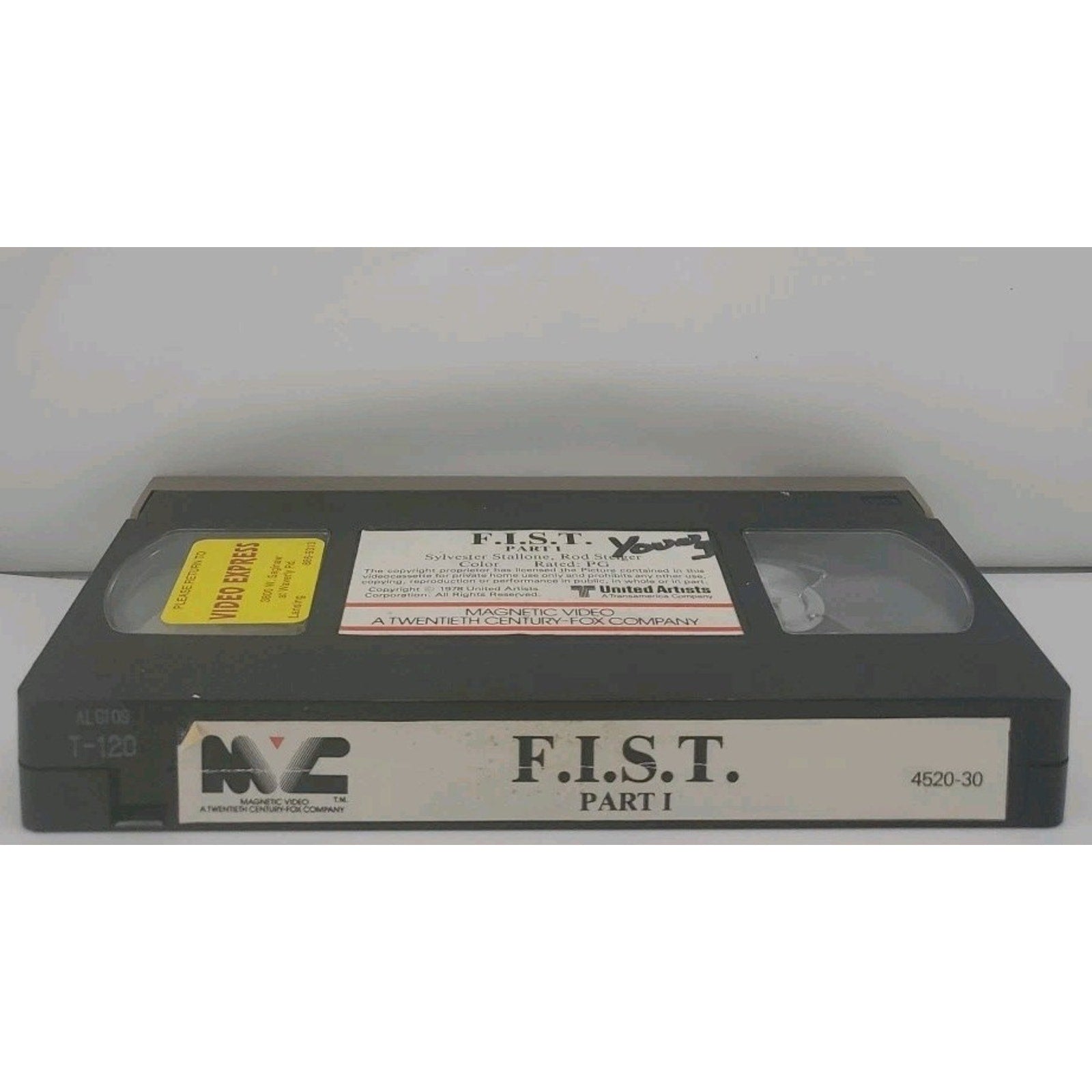 Sylvester Stallone F.I.S.T. VHS Part I