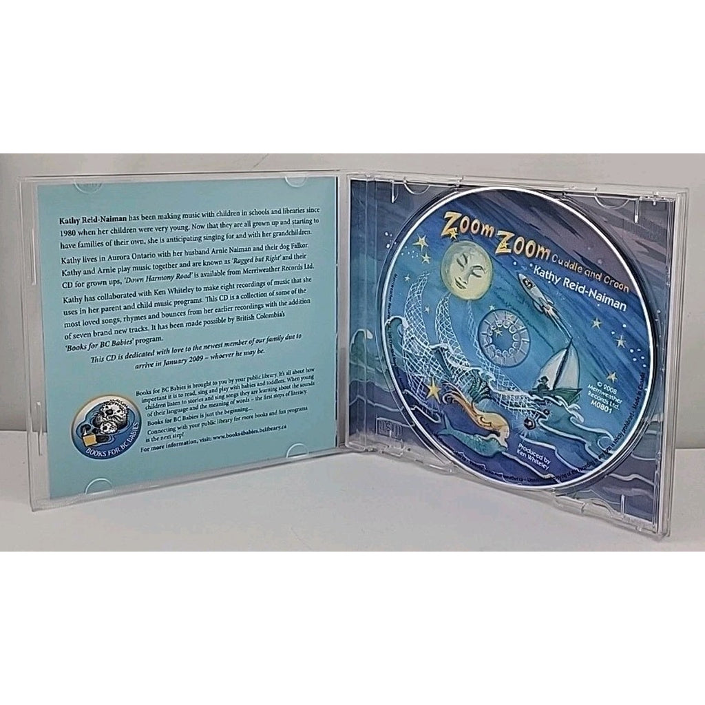 Zoom Zoom Cuddle and Croon by Kathy Reid-Naiman (CD, 2012)