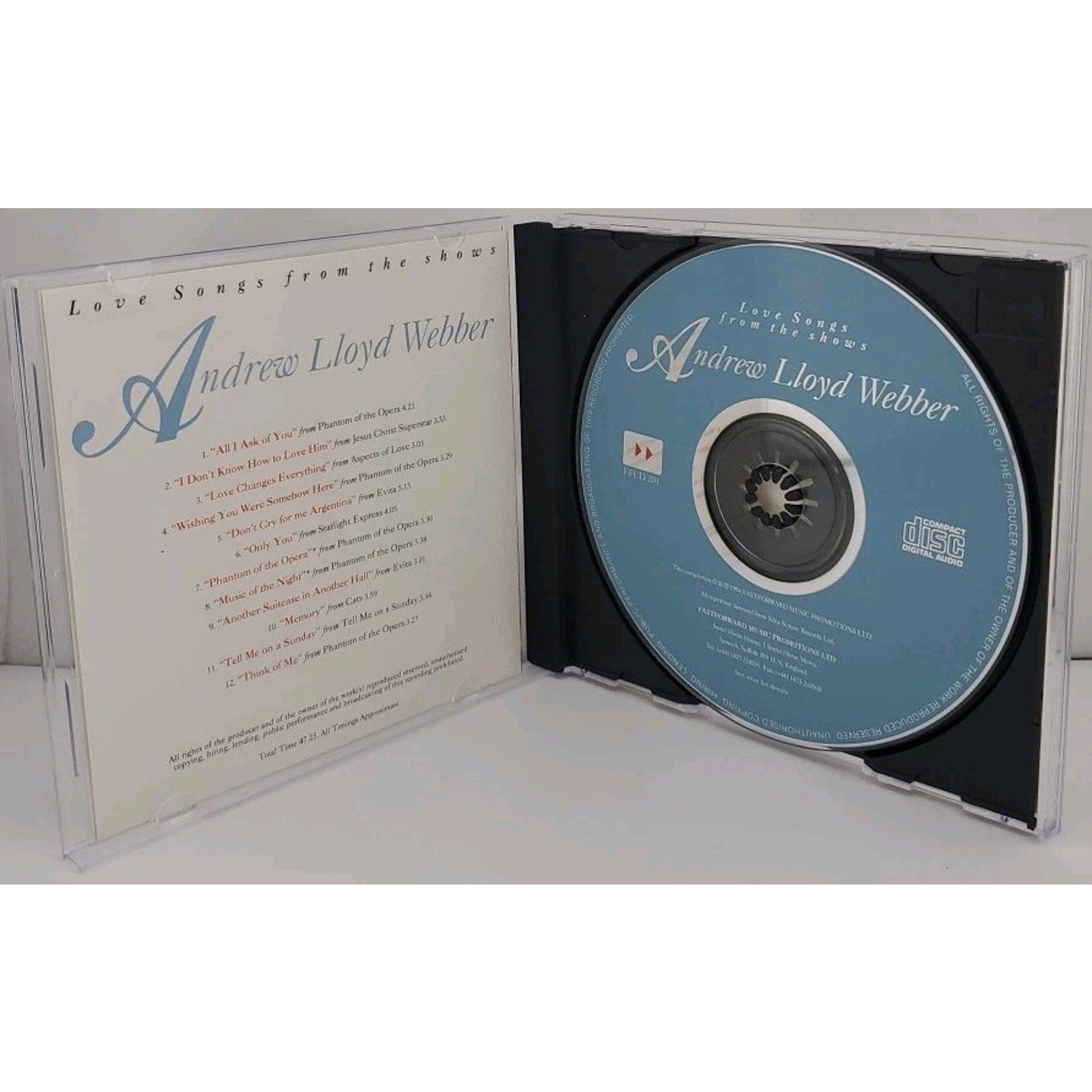 Andrew Lloyd Webber-Love Songs from The Shows CD