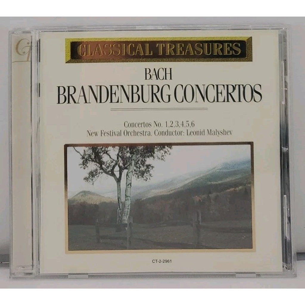 Classical Treasures - Bach: Brandenburg Concertos (CD, Madacy Records)