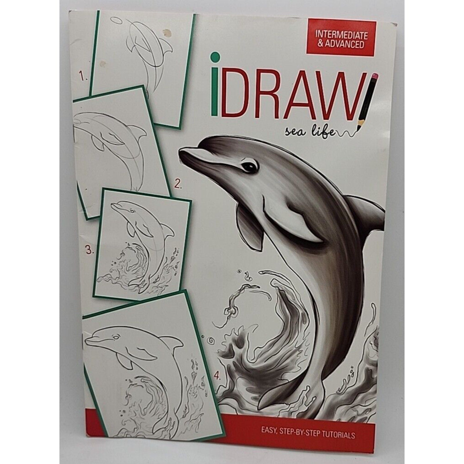 iDraw Sea Life Intermediate & Advanced Art Book Easy Tutorial