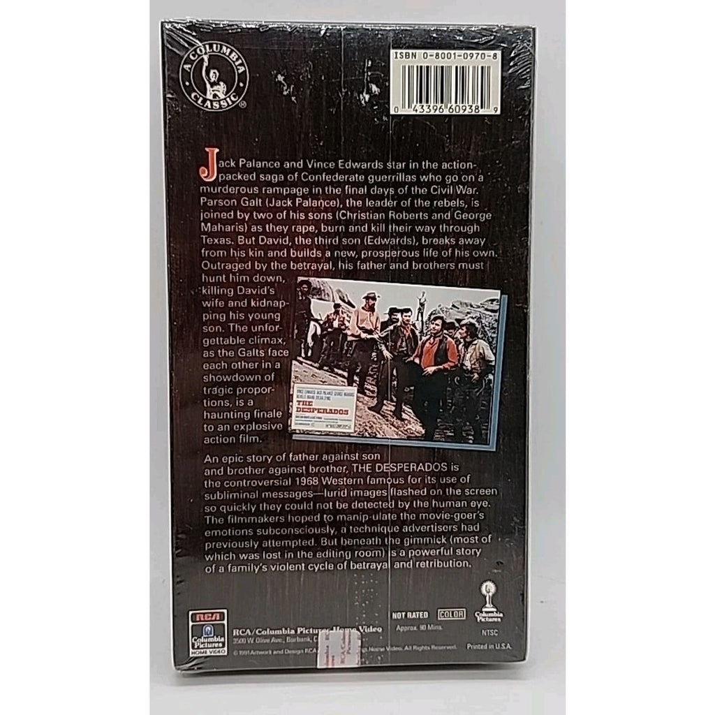 The Desperados (VHS, 1992) *Brand New*