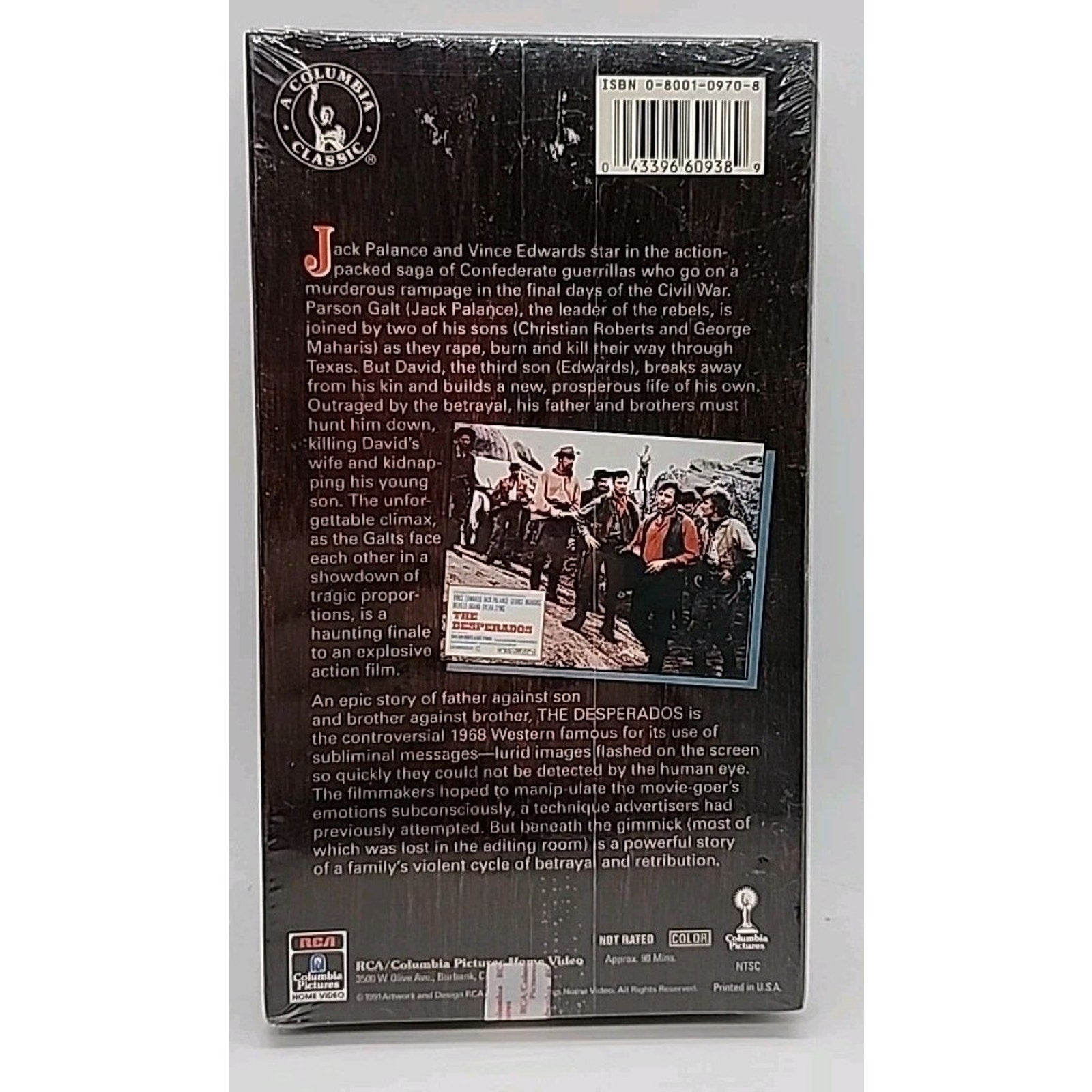 The Desperados (VHS, 1992) *Brand New*