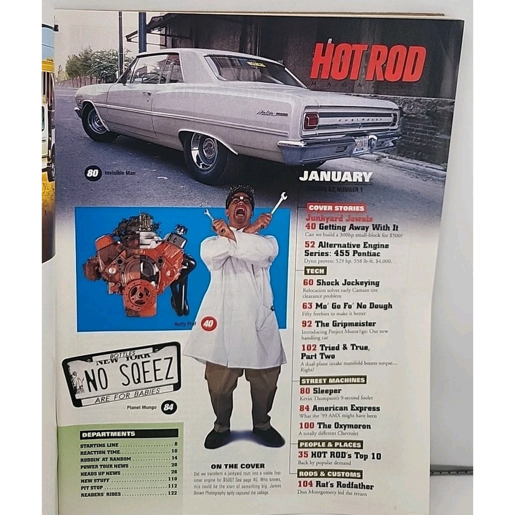 Hot Rod Magazine January 1999
