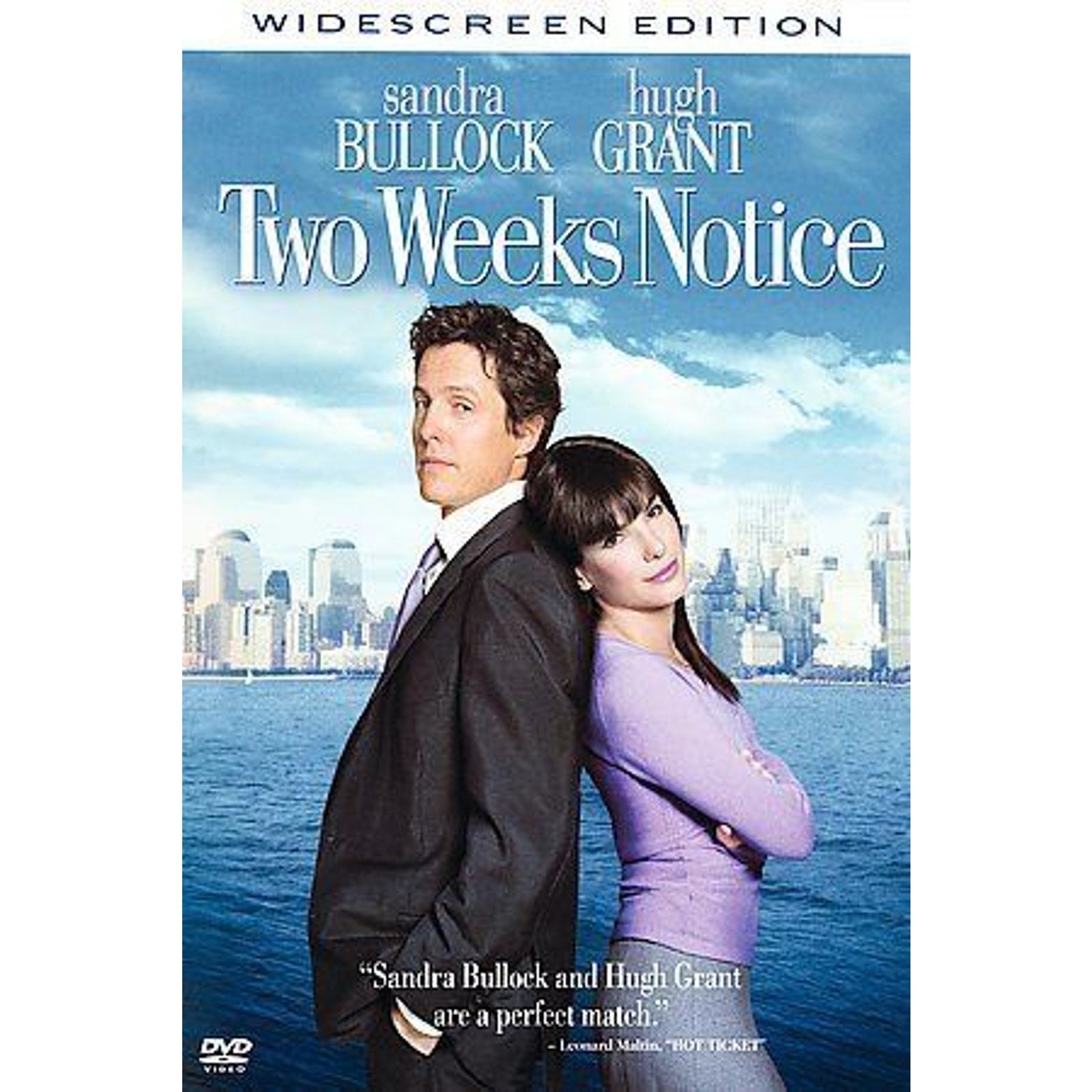 Two Weeks Notice (DVD, 2003, Widescreen)