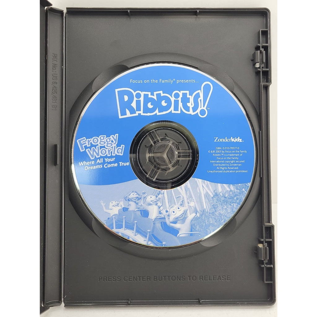 Ribbits! Froggy World Where All Your Dreams Come True DVD