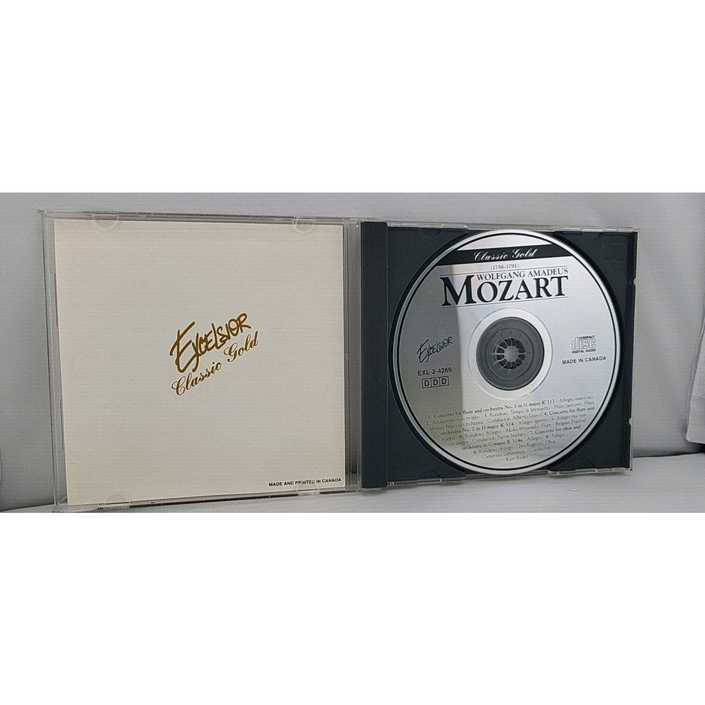 Wolfgang Amadeus Mozart Early Symphonies NO. 16, 18, 21 & 22 Excelsior Gold CD