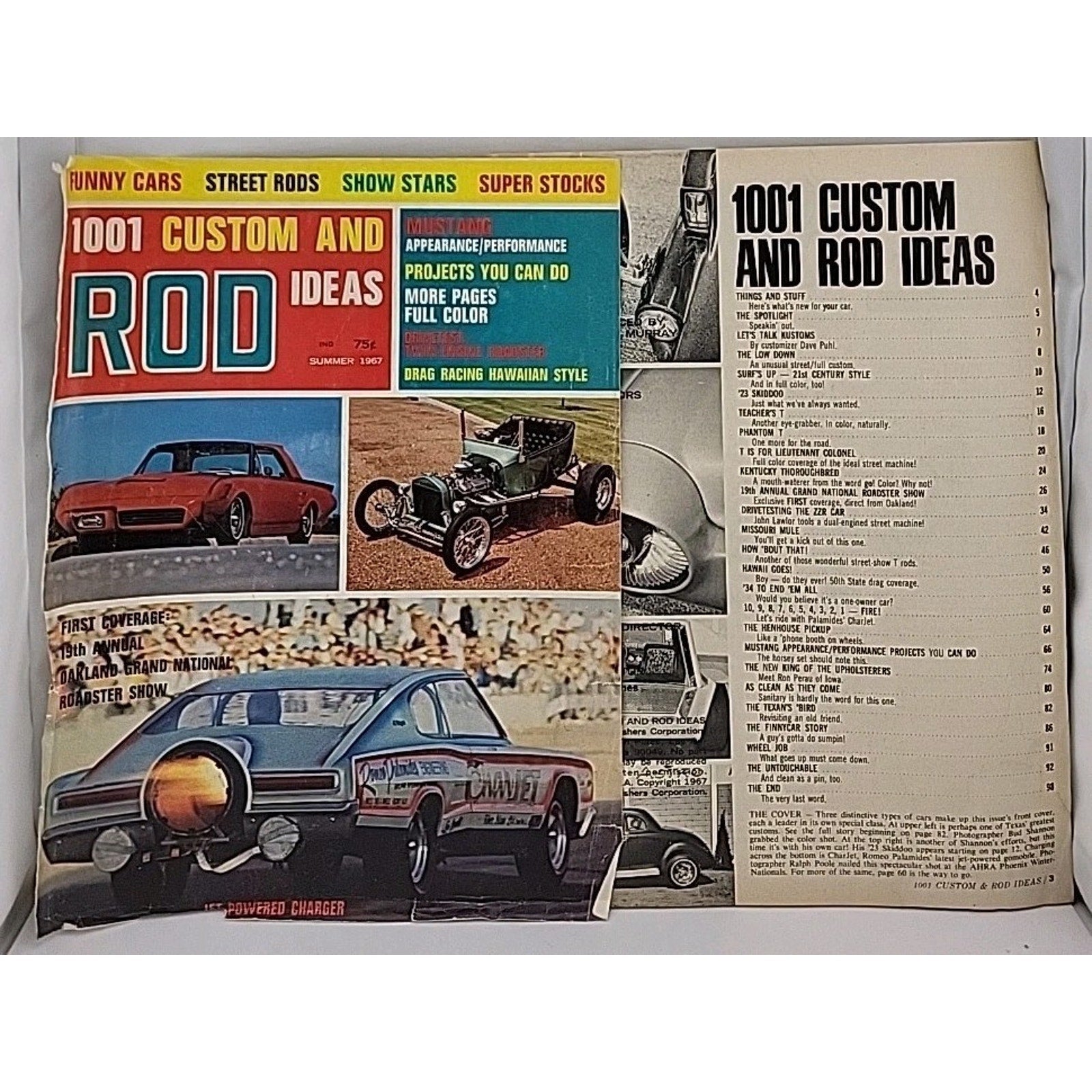 1001 Custom And Rod Ideas Magazine - Summer 1967