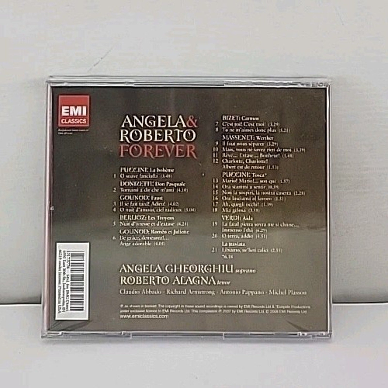 Angela Et Roberto Forever: Duos D' by Gheorghiu/Ro (CD, 2008) *Brand New*