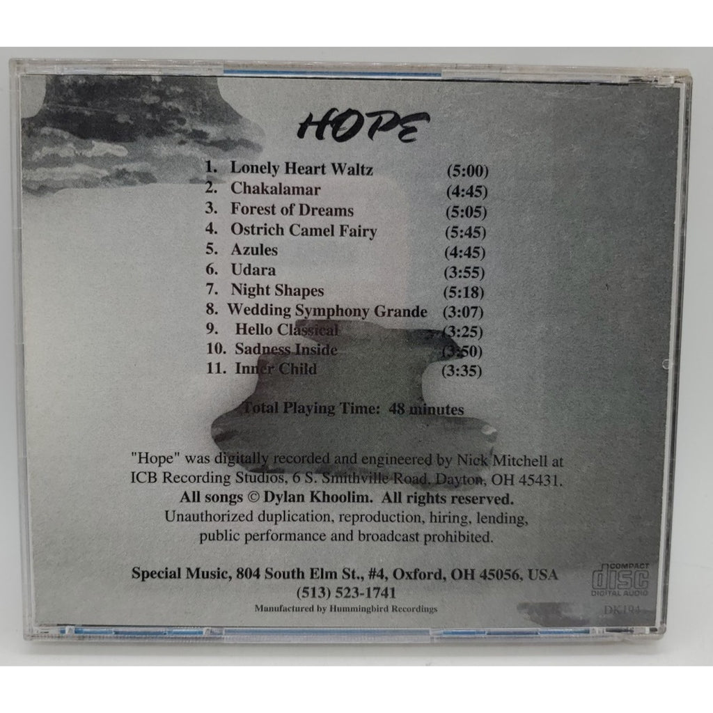 Hope Dylan Khoolim (CD)