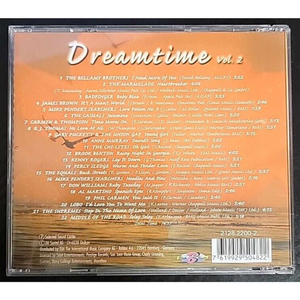 Dreamtime Vol. 2 Various Original Artists (CD)