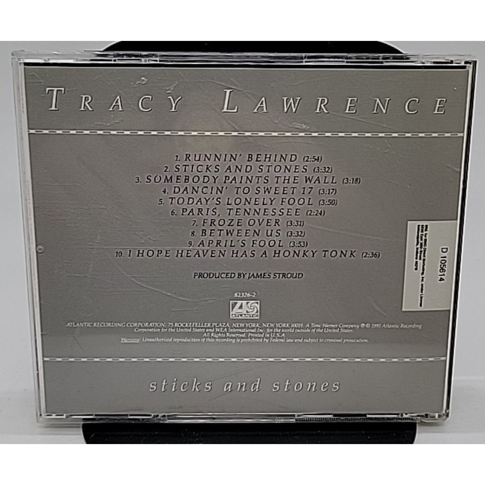 Sticks & Stones by Lawrence, Tracy (CD, 1991)