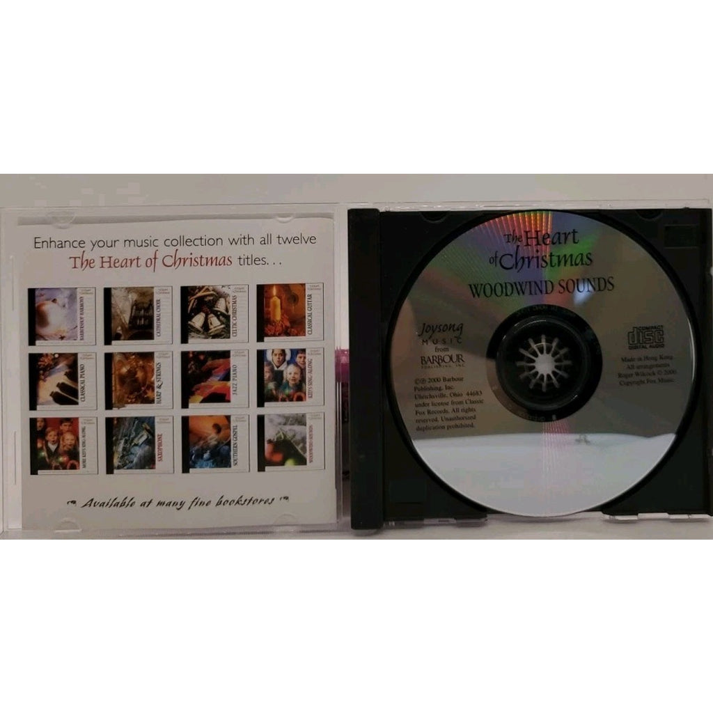 Woodwind Sounds by Roger Wilcock The Heart Of Christmas (CD, Barbour Publishing)