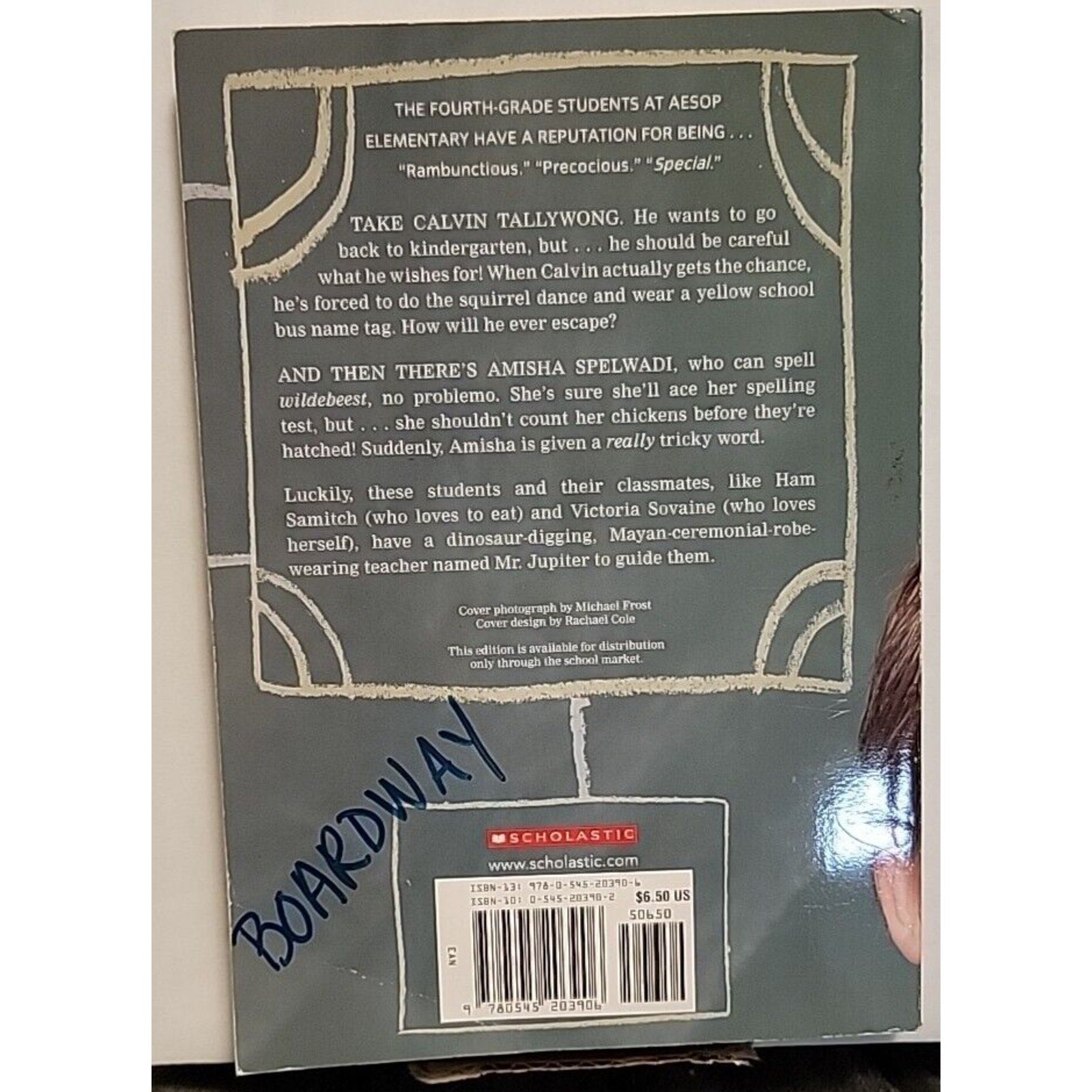 The Fabled Fourth Graders of Aesop Elementary School - Paperback
