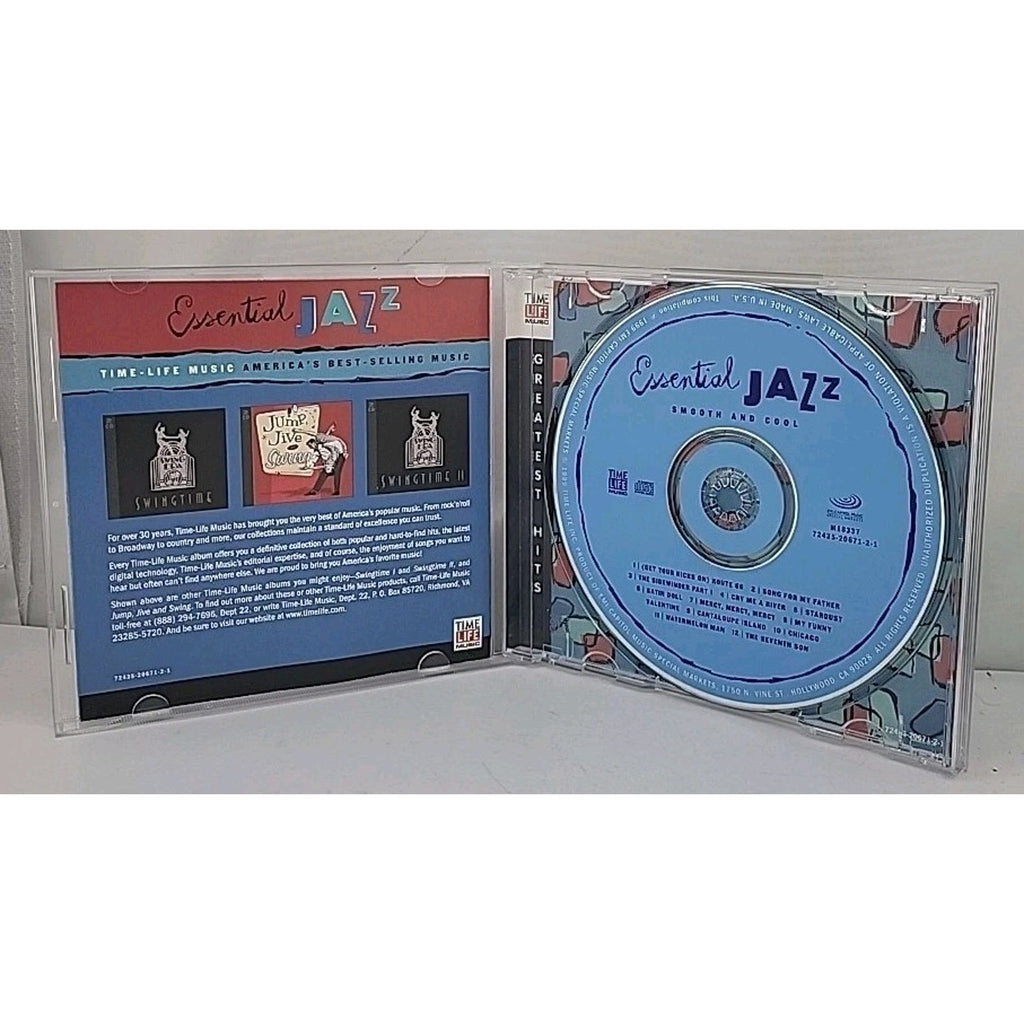 New Time Life Essential Jazz Smooth And Cool Greatest Hits CD