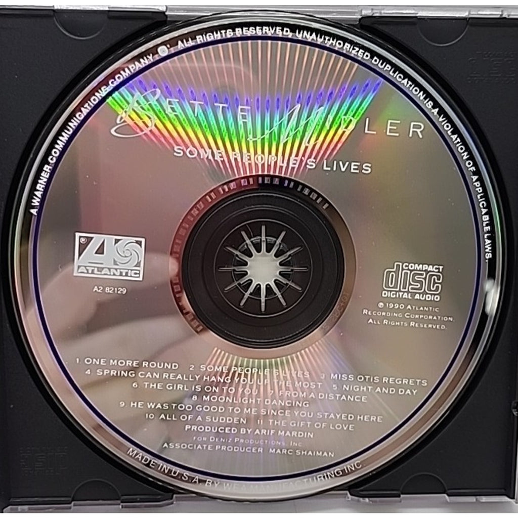 Some People's Lives by Bette Midler (CD)