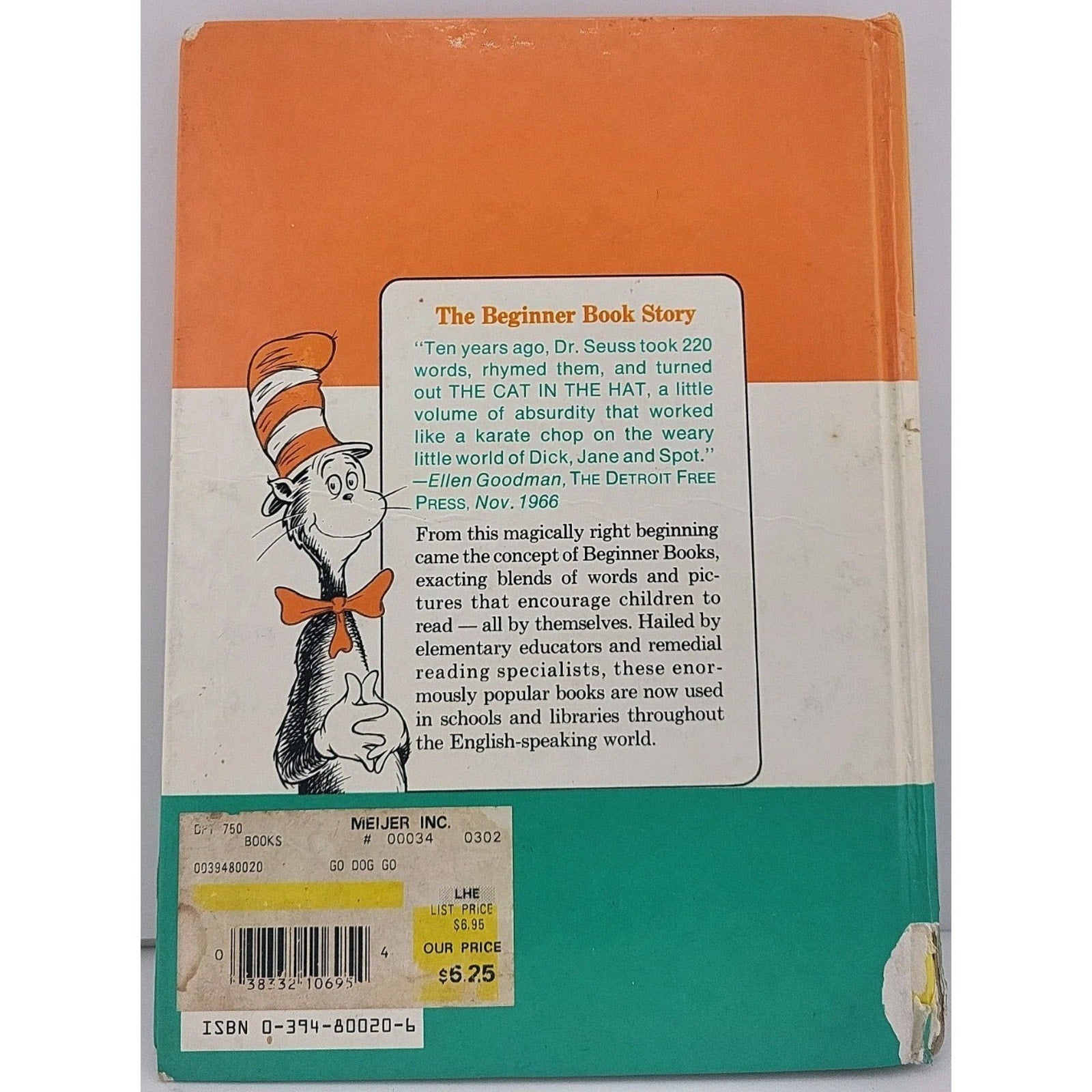 Go, Dog. Go! by P. D. Eastman (1961, Hardcover)