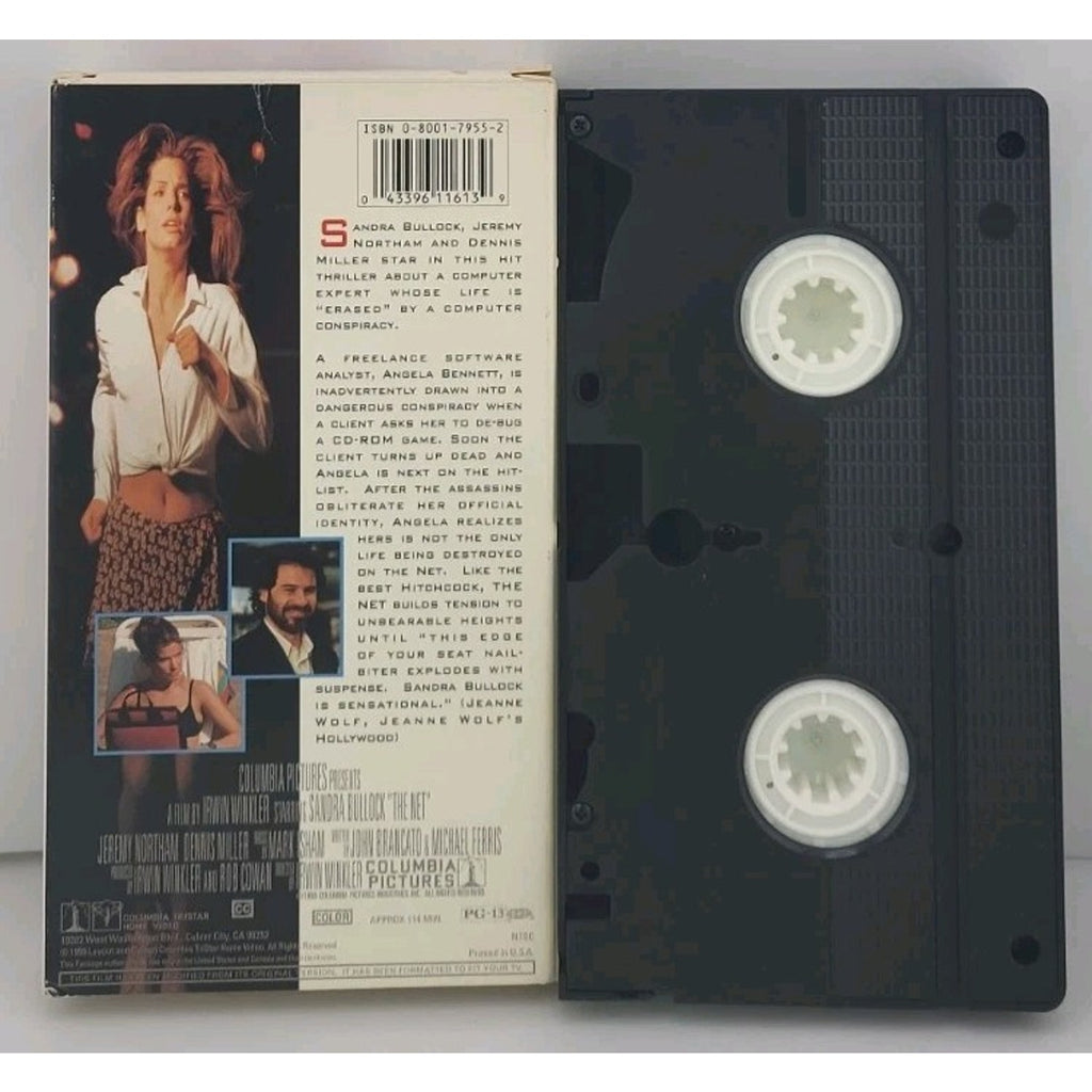 The Net (VHS, 1996, Closed Captioned)