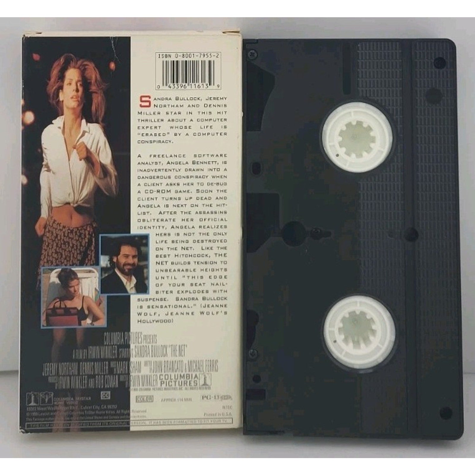 The Net (VHS, 1996, Closed Captioned)