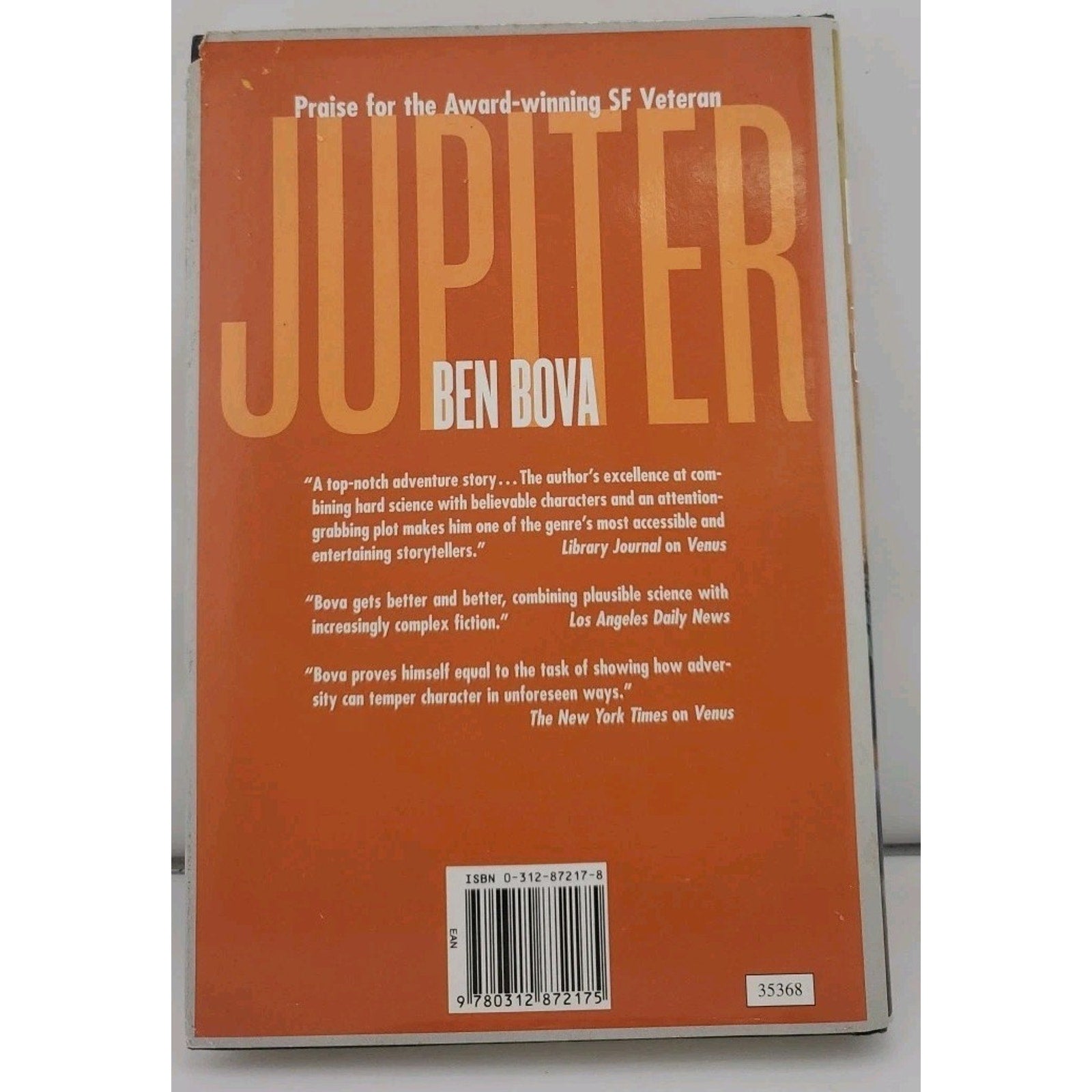Jupiter by Ben Bova (2001, Hardcover)