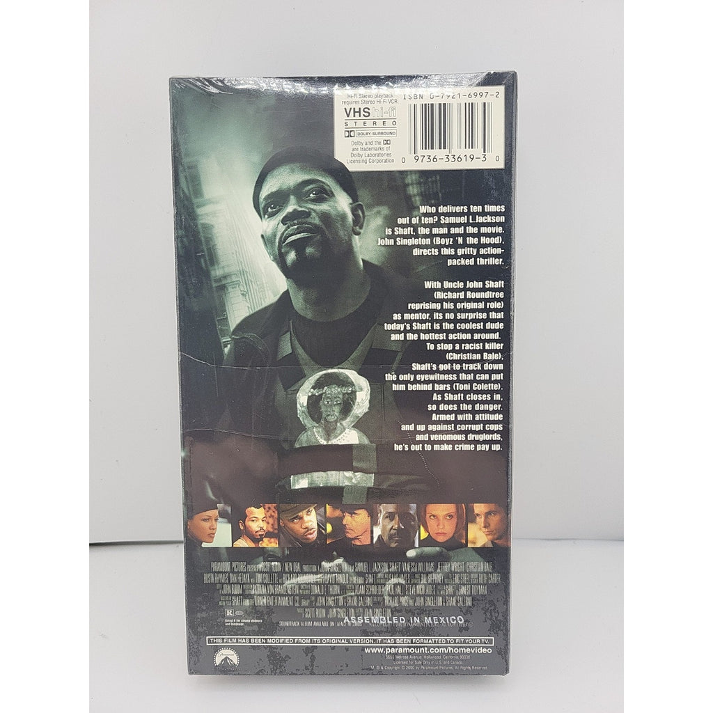 Shaft (VHS, 2001) *Brand New*