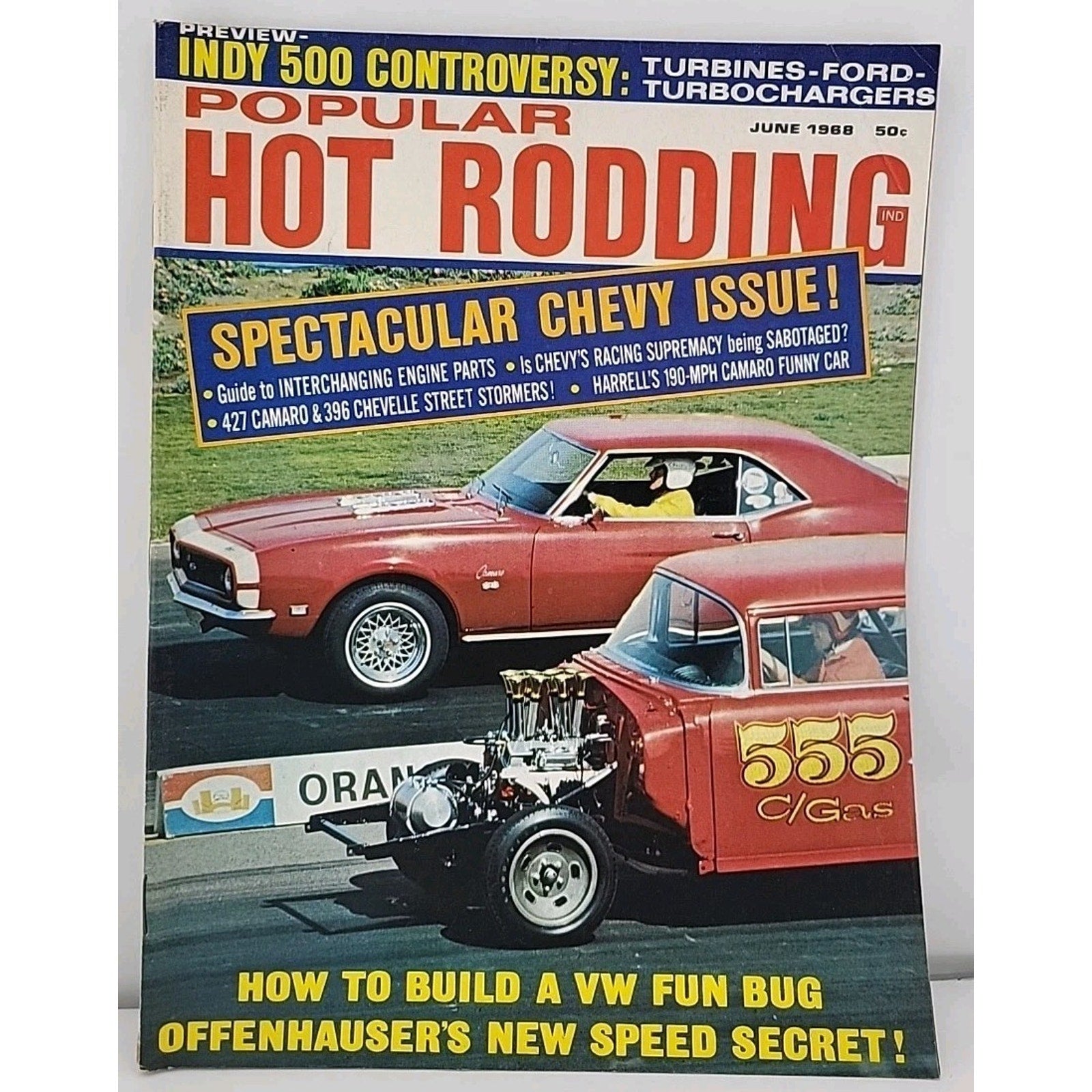 Popular Hot Rodding Magazine June 1968