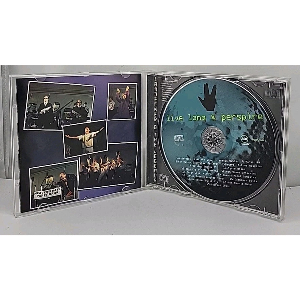 Landecker & the Legends CD Live Long & Perspire