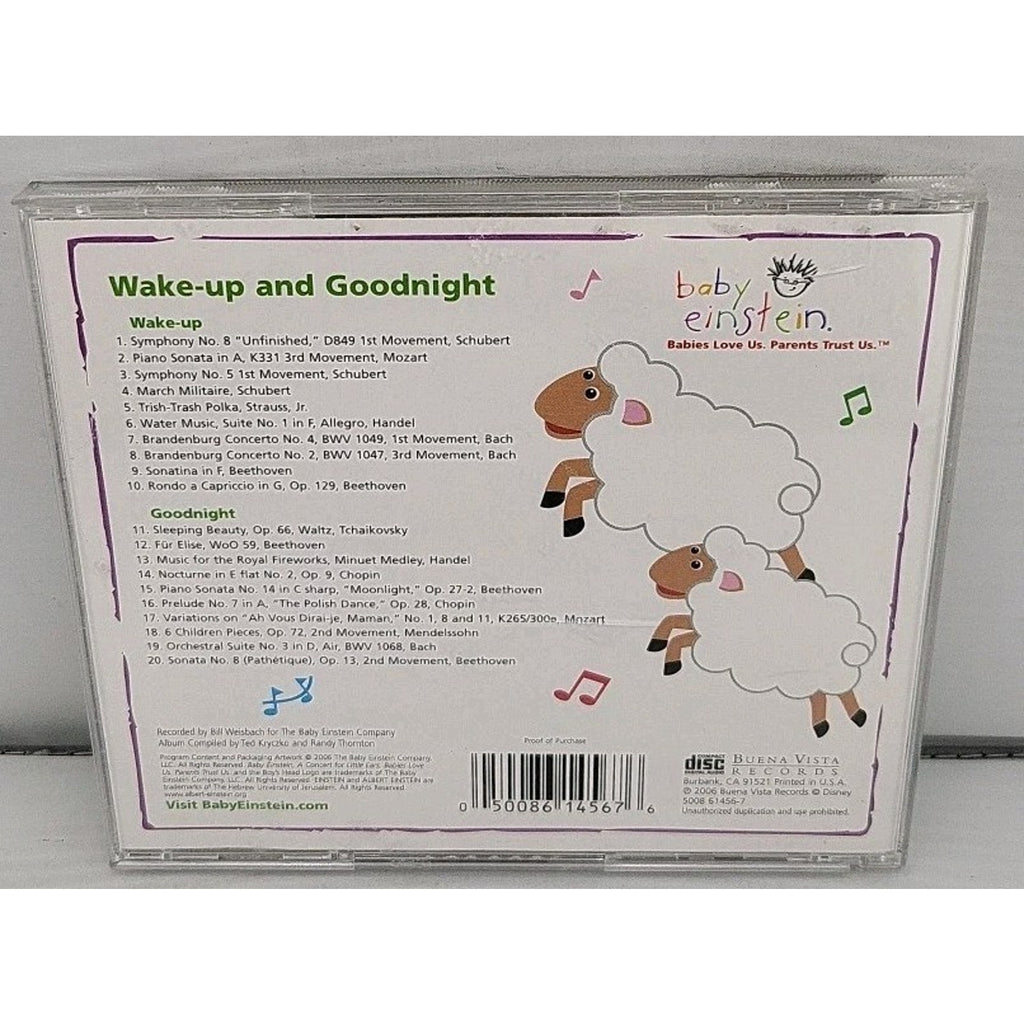 Baby Einstein: Wake-Up and Goodnight by Baby Einstein (CD)