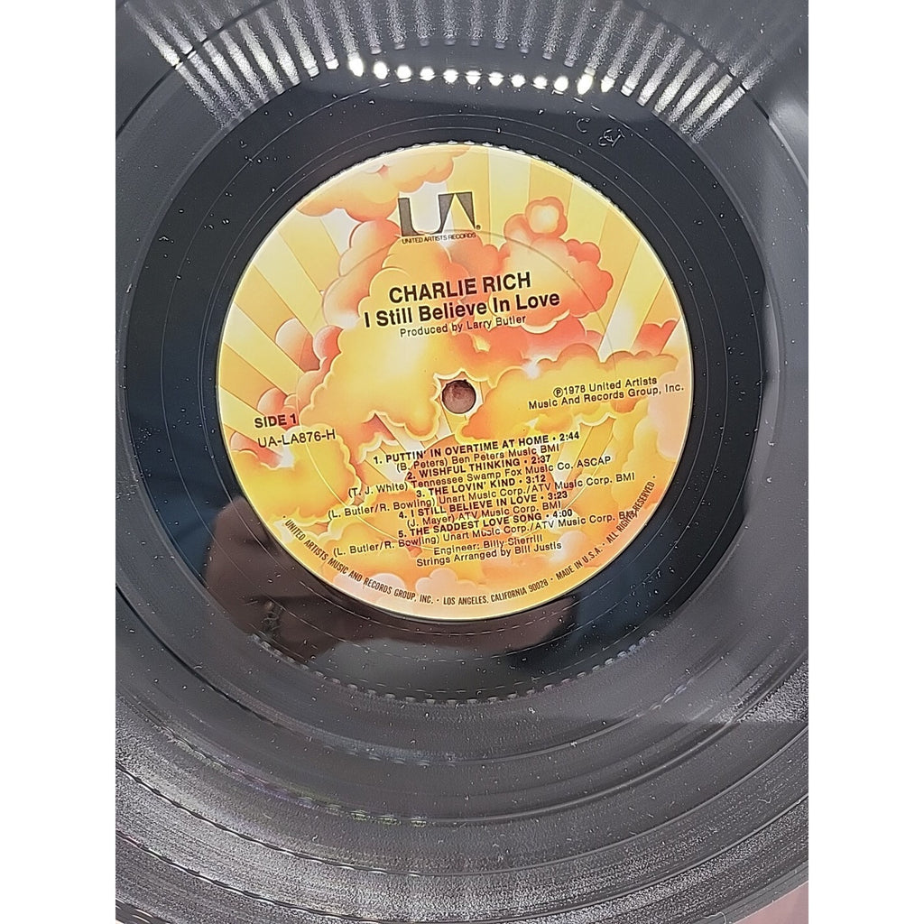 Charlie Rich I Still Believe In Love (Record)