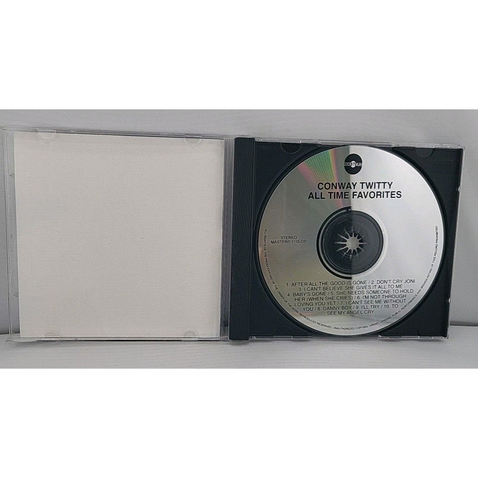 All Time Favorites by Conway Twitty (CD, 1996)