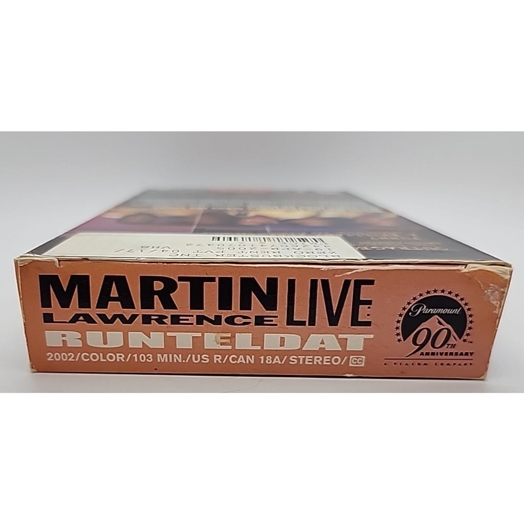 Martin Lawrence Live Runteldat Stand-Up Comedy (VHS)
