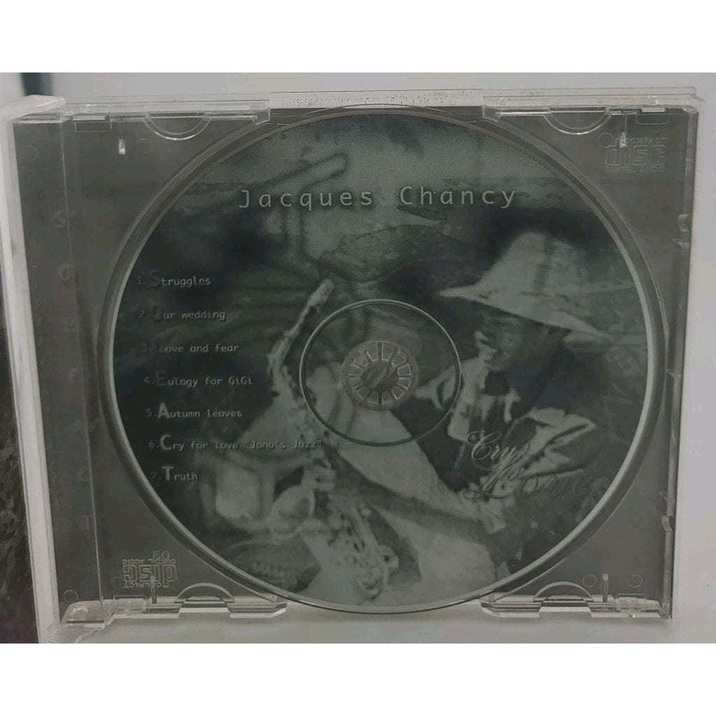 Jacques Chancy Cry For Love Cd