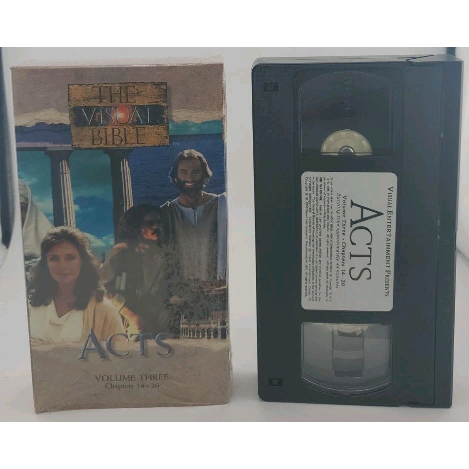 The Visual Bible Acts Volume 1-4 VHS Box Set
