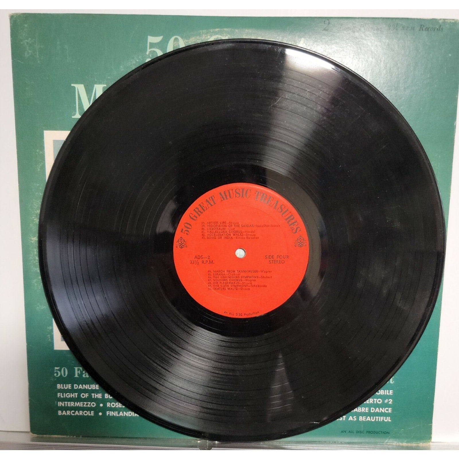 Various - 50 Great Music Treasures (Vinyl)
